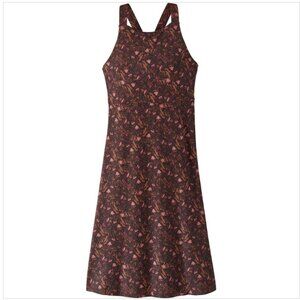 Patagonia Magnolia Spring Dress Fertile Brown XS